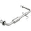 MagnaFlow 2003-2004 Toyota Tundra 4.7L California Grade CARB Compliant Direct-Fit Catalytic Converter 4551404