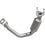 MagnaFlow 2004 Chevrolet Malibu 3.5L California Grade CARB Compliant Direct-Fit Catalytic Converter 4561013
