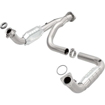MagnaFlow 2007 Hummer H2 6.0L | 2008-2009 Hummer H2 6.2L OEM Grade Federal / EPA Compliant Direct-Fit Catalytic Converter 49679
