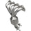 MagnaFlow OEM Grade Federal / EPA Compliant Direct-Fit Manifold Catalytic Converter 51062