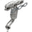 MagnaFlow OEM Grade Federal / EPA Compliant Direct-Fit Manifold Catalytic Converter 51394
