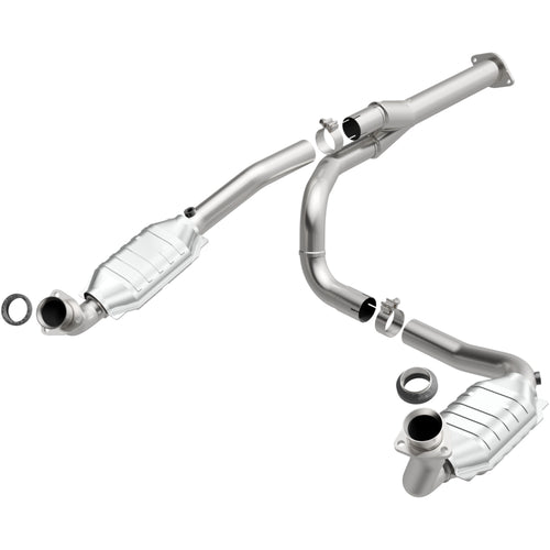 MagnaFlow 2000-2002 Chevrolet Express 1500 4.3L | 2000-2002 GMC Savana 1500 4.3L OEM Grade Federal / EPA Compliant Direct-Fit Catalytic Converter 51510