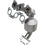 MagnaFlow OEM Grade Federal / EPA Compliant Direct-Fit Manifold Catalytic Converter 51610