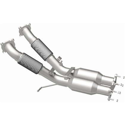 MagnaFlow 2008-2009 Volvo XC70 3.2L | 2010-2014 Volvo XC60 3.2L OEM Grade Federal / EPA Compliant Direct-Fit Catalytic Converter 51627