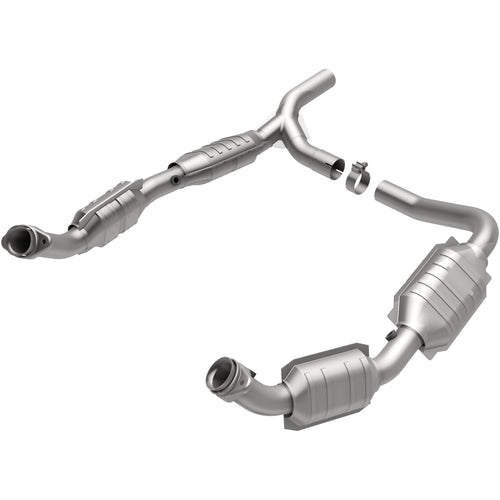 MagnaFlow 2007-2008 Ford E-150 4.6L | 2007-2008 Ford E-250 4.6L OEM Grade Federal / EPA Compliant Direct-Fit Catalytic Converter 51640