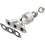 MagnaFlow 2007-2013 Mitsubishi Outlander 3.0L OEM Grade Federal / EPA Compliant Direct-Fit Manifold Catalytic Converter 51772