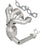 MagnaFlow 2005-2011 Volvo XC90 4.4L OEM Grade Federal / EPA Compliant Direct-Fit Manifold Catalytic Converter 51860