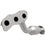 MagnaFlow 2007-2011 Lexus GS450h 3.5L OEM Grade Federal / EPA Compliant Direct-Fit Manifold Catalytic Converter 51902