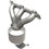 MagnaFlow 2007-2008 Hyundai Tiburon 2.7L OEM Grade Federal / EPA Compliant Direct-Fit Manifold Catalytic Converter 51951