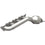 MagnaFlow 2009 Kia Borrego 4.6L OEM Grade Federal / EPA Compliant Direct-Fit Manifold Catalytic Converter 51980