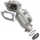 MagnaFlow 2006-2007 Mazda 6 2.3L | 2007-2012 Mazda CX-7 2.3L OEM Grade Federal / EPA Compliant Direct-Fit Manifold Catalytic Converter 52312