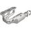 MagnaFlow 2012-2016 Porsche 911 3.4L | 2012-2016 Porsche 911 3.8L OEM Grade Federal / EPA Compliant Direct-Fit Manifold Catalytic Converter 52388