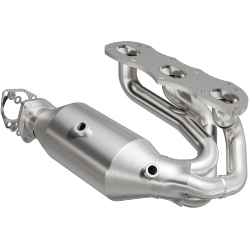 MagnaFlow 2012-2016 Porsche 911 3.8L | 2012-2016 Porsche 911 3.4L OEM Grade Federal / EPA Compliant Direct-Fit Manifold Catalytic Converter 52390