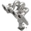 MagnaFlow California Grade CARB Compliant Direct-Fit Manifold Catalytic Converter 5531382