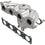MagnaFlow 2014-2015 Kia Sorento 2.4L | 2013-2016 Hyundai Santa Fe Sport 2.4L California Grade CARB Compliant Direct-Fit Manifold Catalytic Converter 5531775