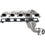 MagnaFlow California Grade CARB Compliant Direct-Fit Manifold Catalytic Converter 5582353