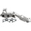 MagnaFlow 2013-2015 Toyota 4Runner 4.0L | 2013-2014 Toyota FJ Cruiser 4.0L California Grade CARB Compliant Direct-Fit Manifold Catalytic Converter 5582431