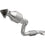 MagnaFlow 2010 Audi Q7 3.6L | 2010 Volkswagen Touareg 3.6L California Grade CARB Compliant Direct-Fit Catalytic Converter 5582586