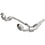 MagnaFlow 2007-2009 Jeep Wrangler 3.8L California Grade CARB Compliant Direct-Fit Catalytic Converter 5582689