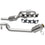 MagnaFlow 2015-2020 Ford Mustang 5.0L California Grade CARB Compliant Direct-Fit Manifold Catalytic Converter 6561214
