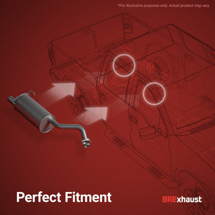 BRExhaust 2009-2024 Nissan Murano 3.5L Direct-Fit Muffler Kit