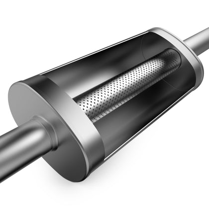 MagnaFlow 5 X 8in. Oval Straight-Through Performance Exhaust Muffler 12276