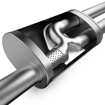 MagnaFlow 5 X 8in. Oval Straight-Through Performance Exhaust Muffler 12267