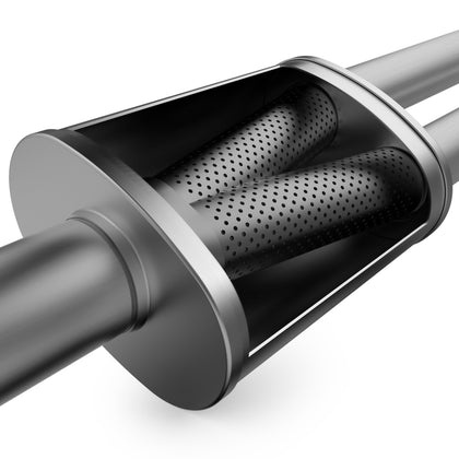 MagnaFlow 3.5 X 7in. Oval Straight-Through Performance Exhaust Muffler 11148