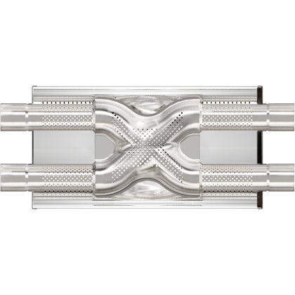 MagnaFlow 5 in. x 8 in. x 18 in. Oval Straight-Through Performance Exhaust Muffler 12468