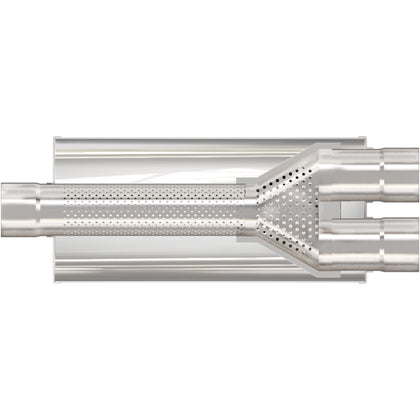 MagnaFlow 7in. Round Straight-Through Performance Exhaust Muffler 12762