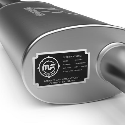 MagnaFlow® 2021-2026 Ford Bronco 2.7L Overland Series™ Cat-Back Performance Exhaust System 19559